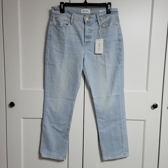 Frame le high straight jeans 27 - Picture 6 of 16